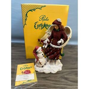 Pipka Earth Angels #13813 Michele Snow Angel Figurine Limited Ed #699/5400 VTG